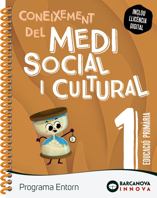Coneixement del Medi 1º Educacio Primaria Medi Social Catalunya / Ill