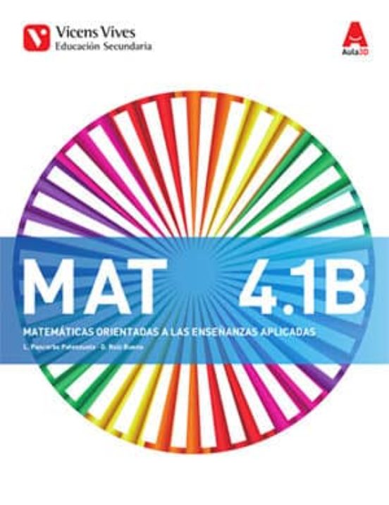 Portada de Matematicas 4º Eso Opc B Aplicadas Aula 3d