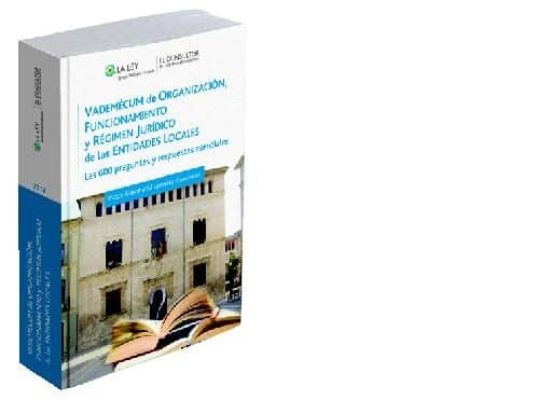 Vademecum De Organizacion Funcionamiento Y Regimen Juridico De E Ntida