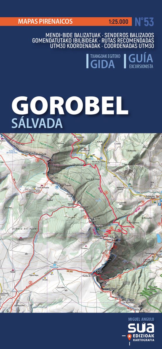 Gorobel. Mapas Pirenaicos