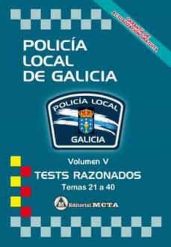 Policia Local De Galicia Volumen V: Tests Nueva Edicio