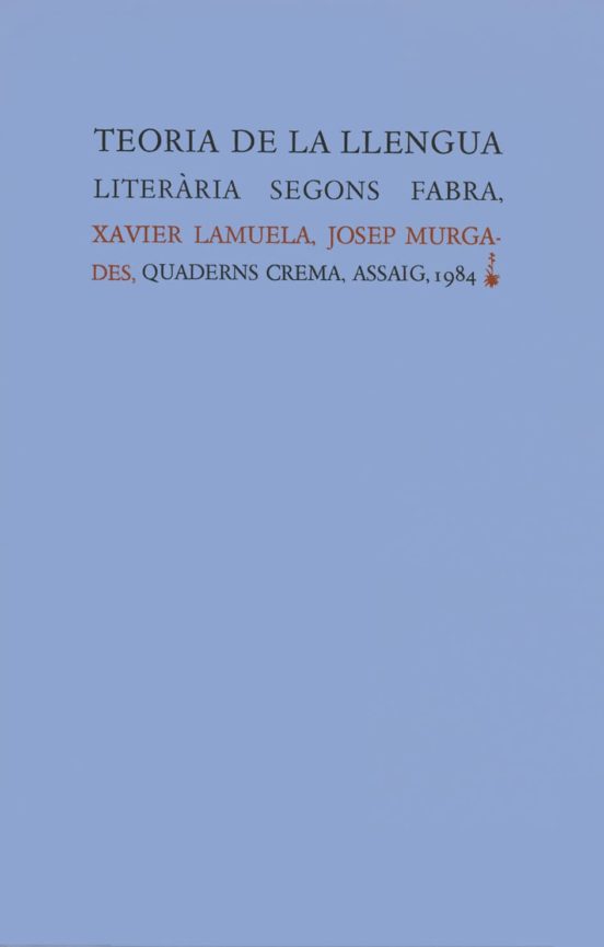 Teoria de la llengua literària segons Fabra