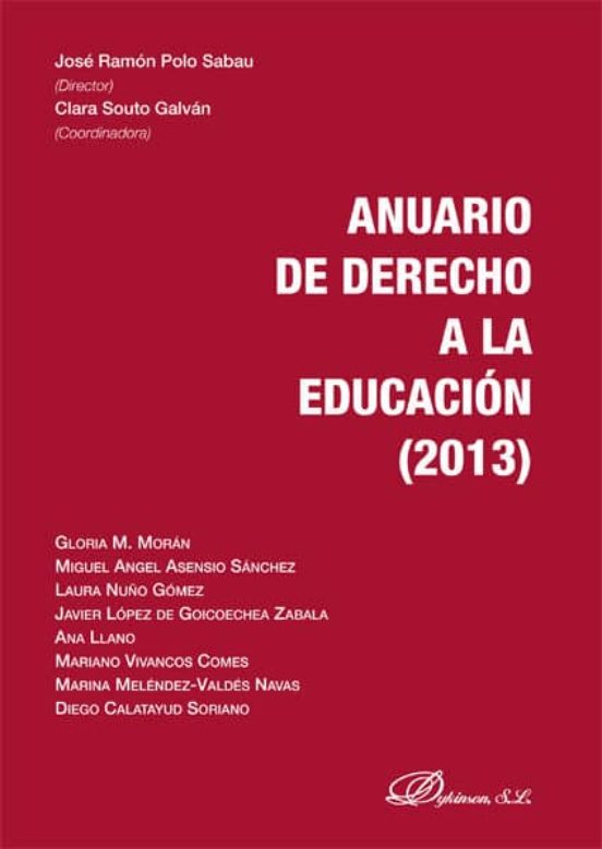Anuario De Derecho A La Educacion