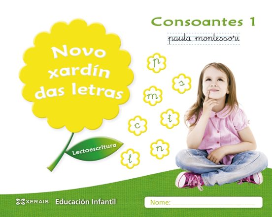 Novo Xardín das Letras Consonantes 1 5 Años Pauta Educacion Infan Til