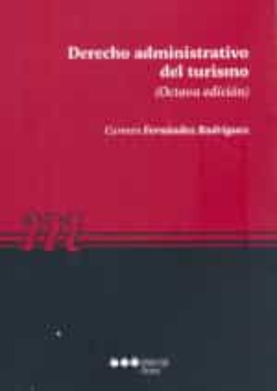 Derecho Administrativo Del Turismo 8ª Edicion