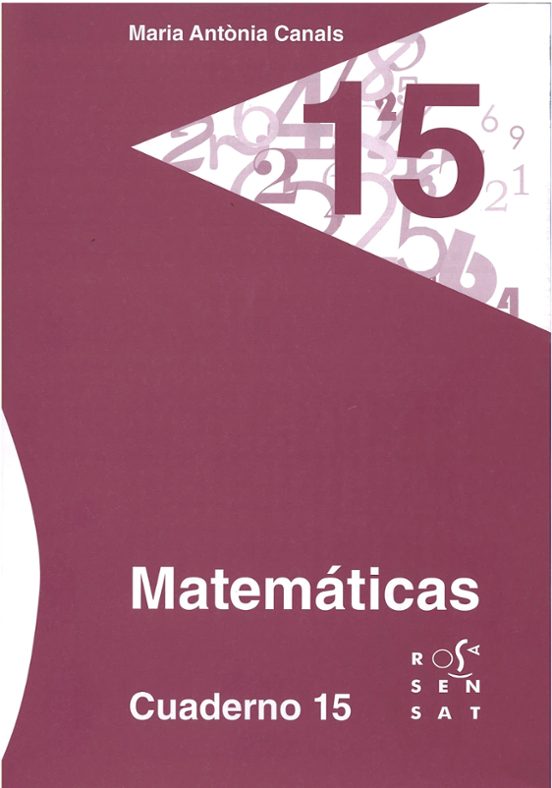Matemáticas Educación Primaria. Cuaderno 15