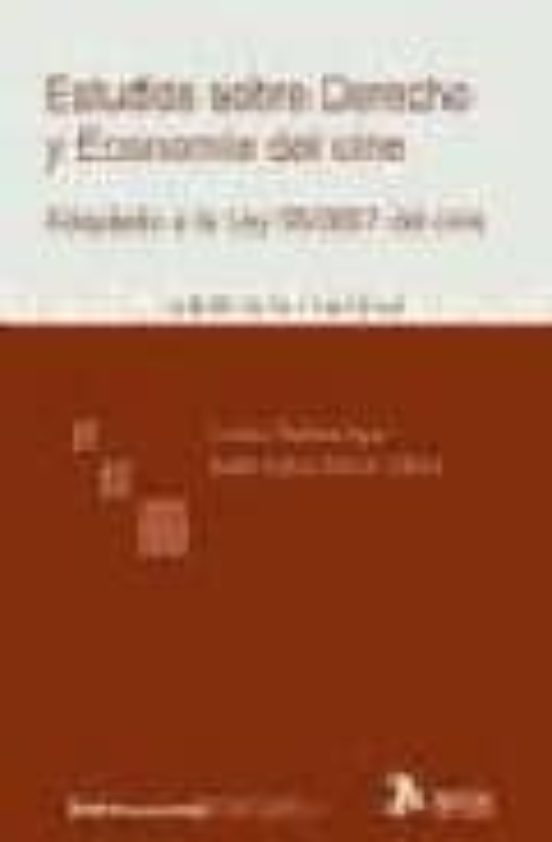 Estudios Sobre Derecho Y Economia Del Cine: Adaptado A La Ley 55/ 2007