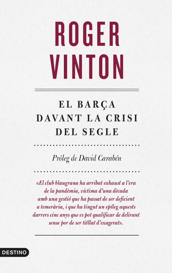 El Barça Davant La Crisi Del Segle