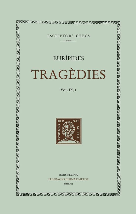 Tragèdies . Les Bacants