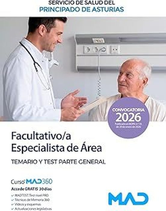 Facultativo/a Especialista De Área Del Servicio De Salud Del Prin Cipa