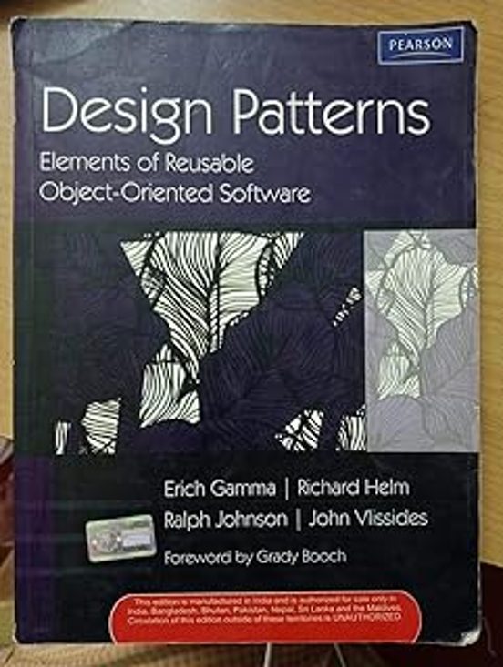 Design Patterns : Elements Of Reusable Object-oriented Software