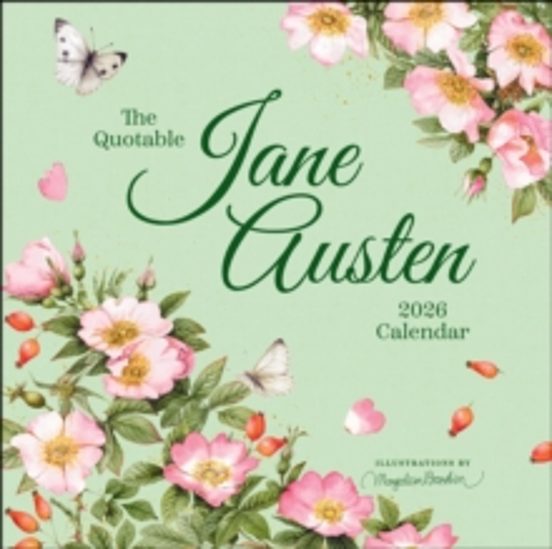 The Quotable Jane Austen 2026 Wall Calendar