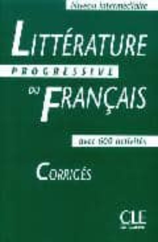 Litteratura Progressive Du Français