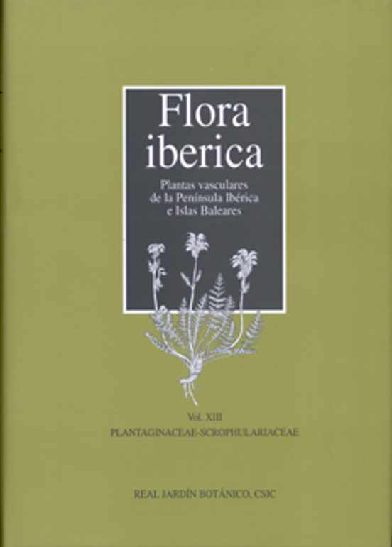 Flora Iberica Vol. Xiii: Plantaginaceae-scrophulariaceae