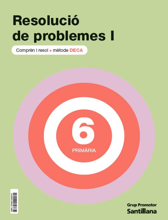 Quadern De Problemes Deca I 6º E. Primaria