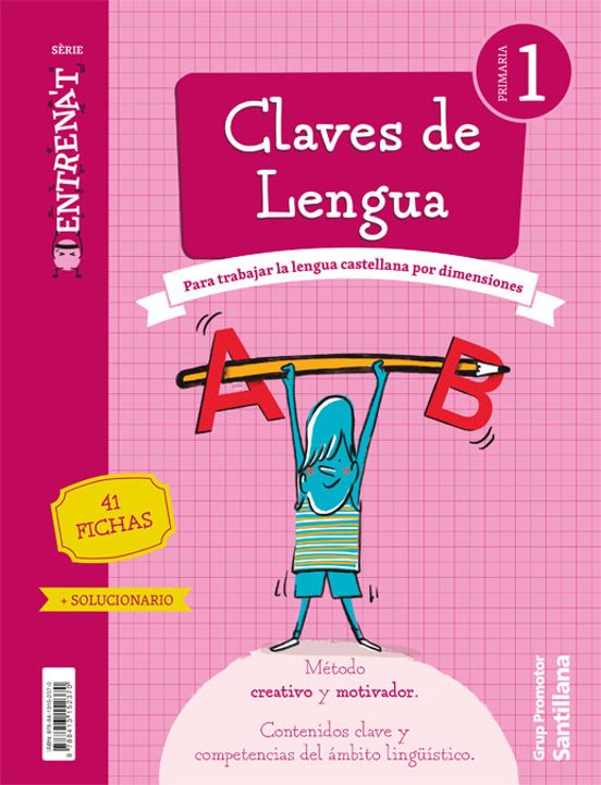 Entrenate. Cuaderno Claves De Lengua 1º Primaria