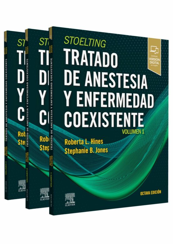 Stoelting. Tratado De Anestesia Y Enfermedad Coexistente. 3 Volúmenes