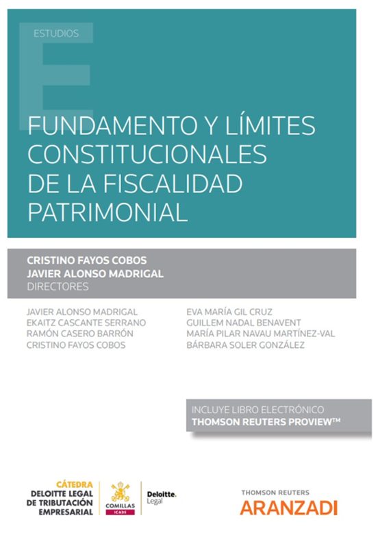 Fundamento Y Límites Constitucionales De La Fiscalidad Patrimonial
