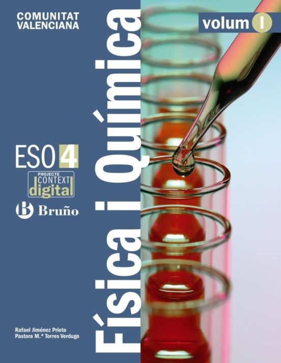 Contextdigital Física i Química 4 ESO Comunitat Valenciana Educación S