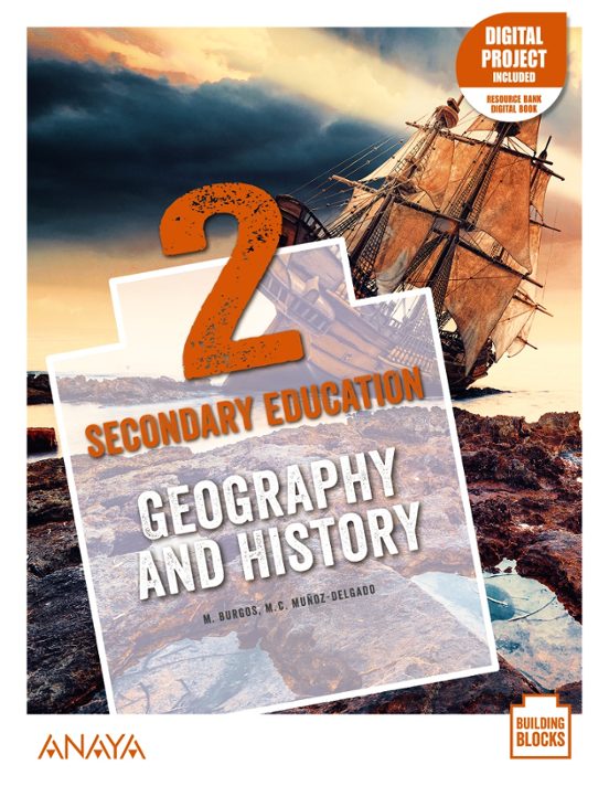 Geography and History 2º ESO Students Book + de Cerca Andalucia