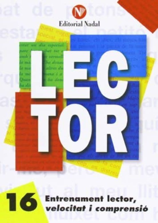 Entrenament Lector Velocitat I Comprensió Nº 16 Lletra Dimprent A M.-s