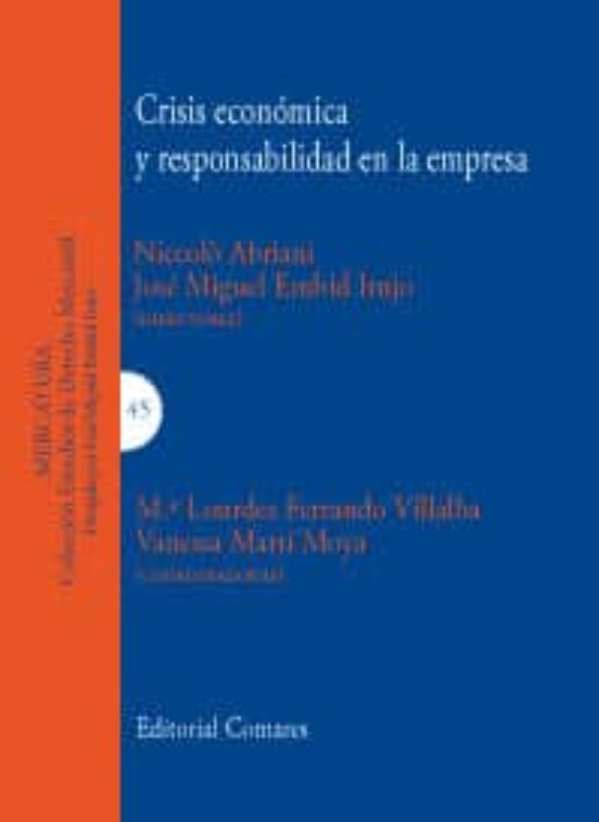 Crisis Economica Y Responsabilidad En La Empresa