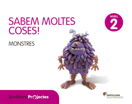 Los Monstruos Sabemos Nivel 2 Infantil 4 Años Ed 2015 Catala