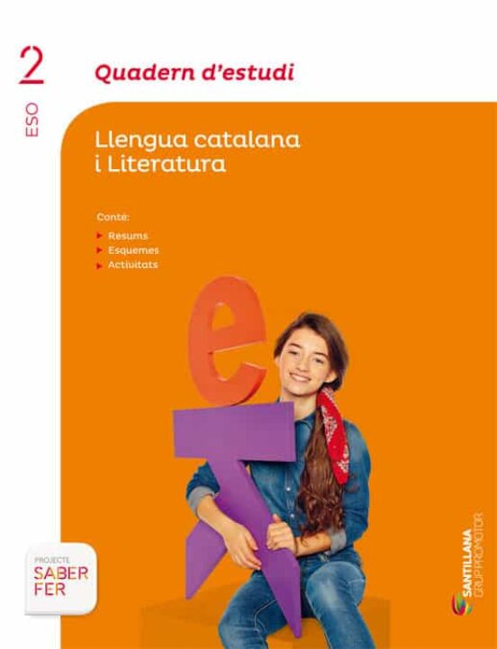 Llengua Catalana I Literatura. Quadern Destudi Llengua 2º Secund Aria