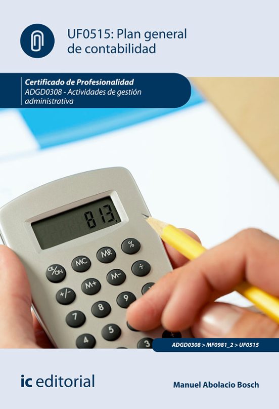 Adgd0308 Plan General De Contabilidad. Actividades De Ge Stio