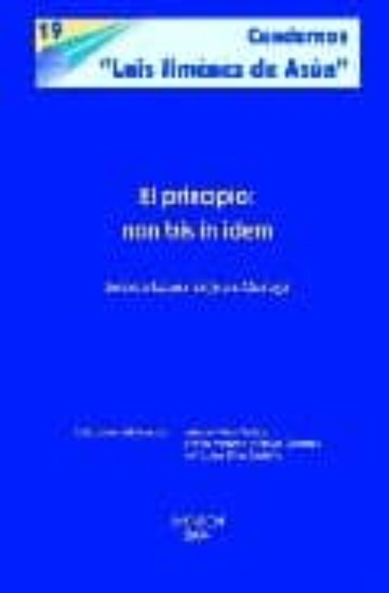 El Principio: Non Bis In Idem