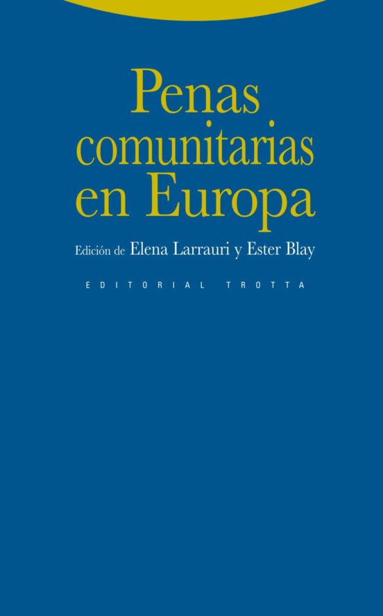 Penas Comunitarias En Europa