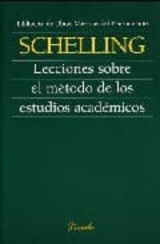 Lecciones sobre el Metodo de los Estudios Academicos