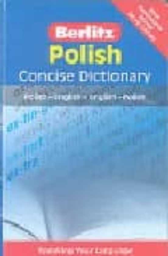 Concise Dictionary Polish-english / English-polish