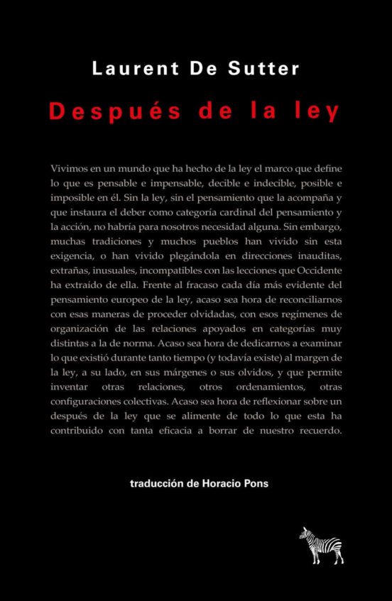 Despues De La Ley