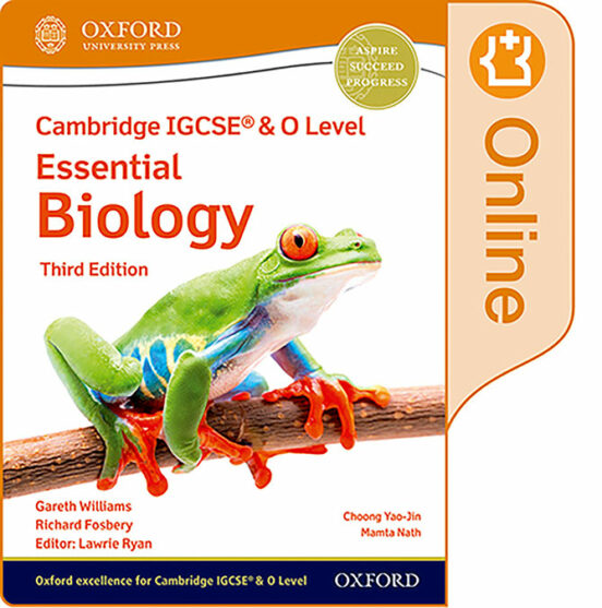 NEW Cambridge IGCSE&O Level Essential Biology: Enhanced Online Student Book