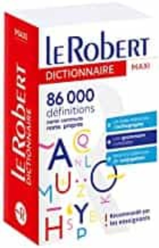 Le Robert Maxi Langue Francaise_nvt
