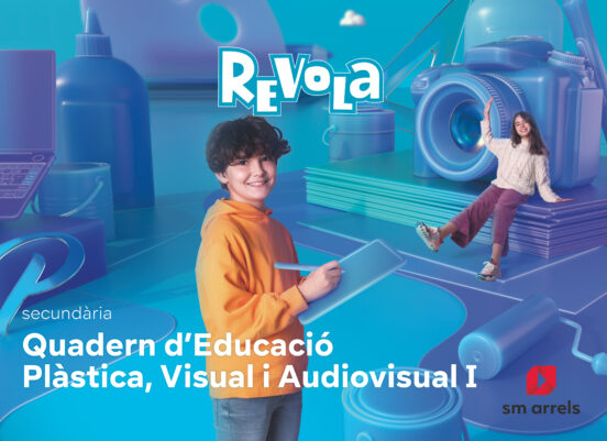 Plasticas Visual i Audiovisual 1º ESO Quadern Projecte Revuela Comunid