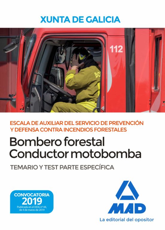Escala De Auxiliar Del Servicio De Prevencion Y Defensa Contra Incendi