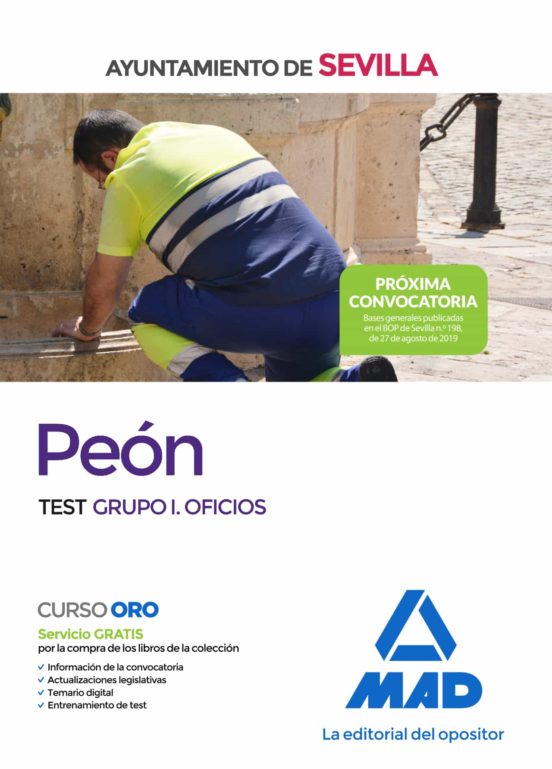 Peón Del Ayuntamiento De Sevilla. Test Grupo I