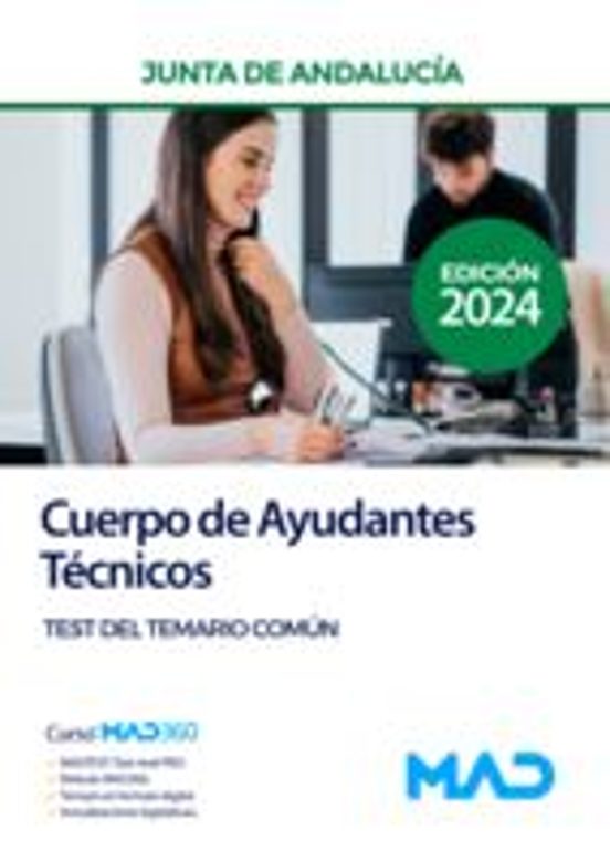 Cuerpo De Ayudantes Técnicos. Test Del Temario Común
