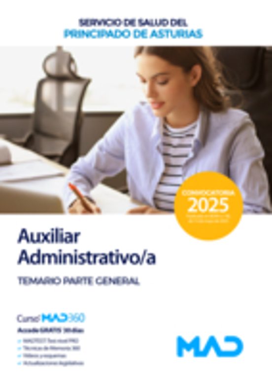 Auxiliar Administrativo Del Servicio De Salud Del Principado De Asturi