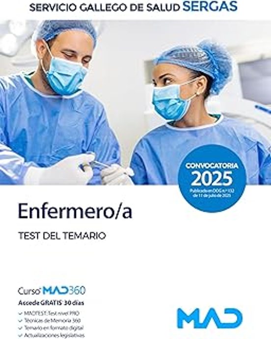 Enfermero/a. Test Del Temario