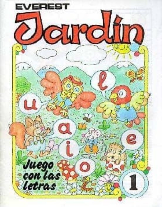 Jardin Juego Con Las Letras. Cuaderno 1
