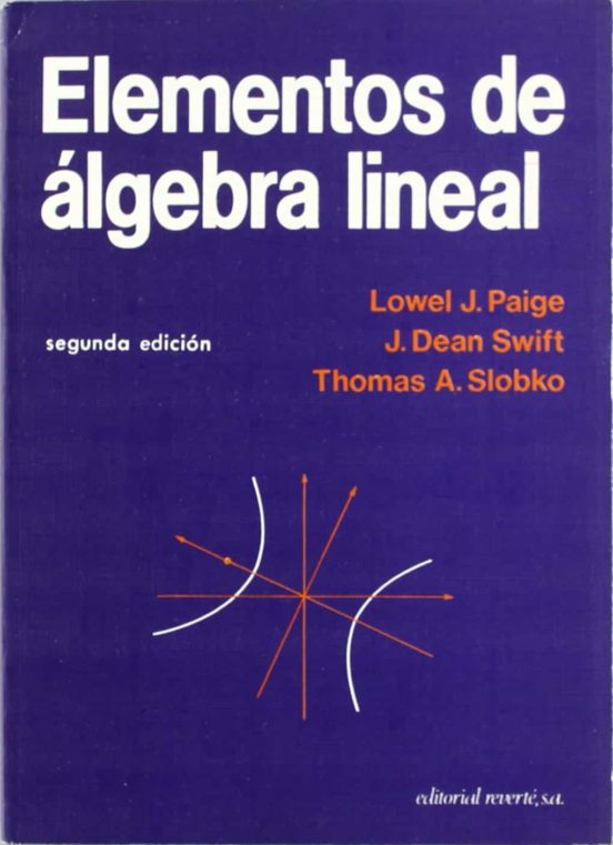 Elementos De Algebra Lineal