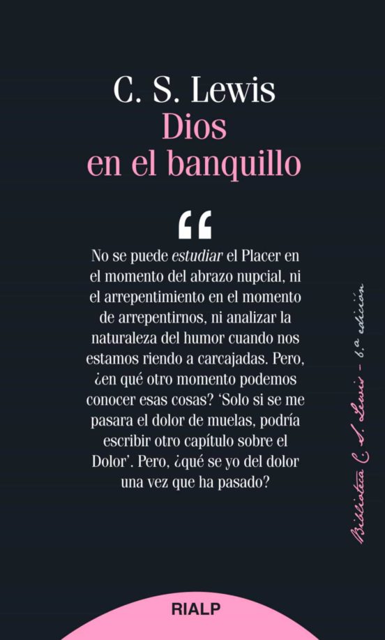Dios En El Banquillo