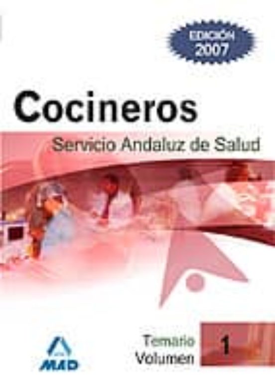 Cocineros Del Servicio Andaluz De Salud. Sas. Temario