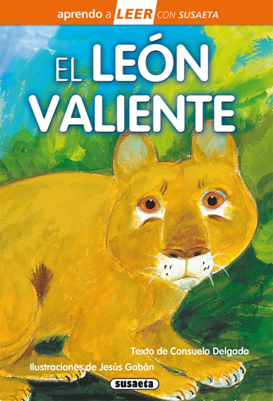 El León Valiente Aprendo A Leer 4-6 Años Mayusculas Con Alguna Letra E