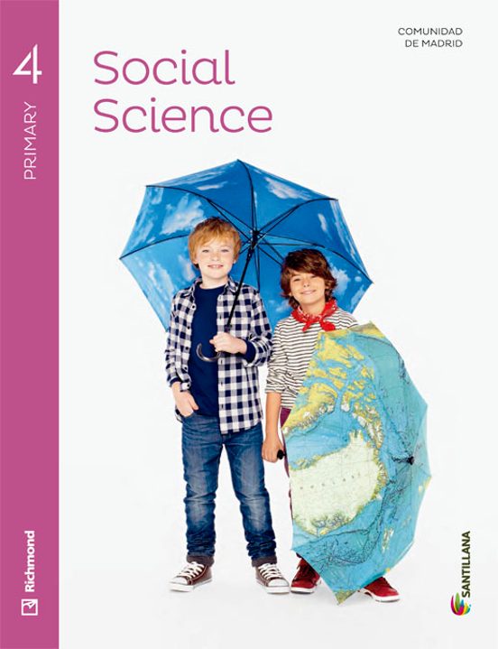 Social Science Students Book + Cd 4º Primaria Madrid Ed 2015
