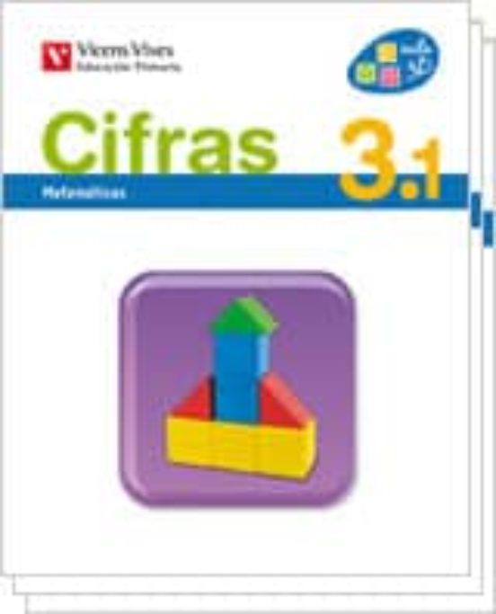 Cifras 3. Andalucía. Libro 1 2 y 3 3º Primaria