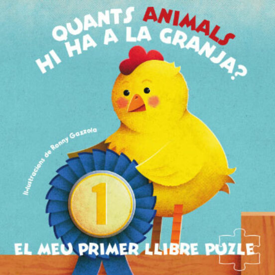 El Meu Primer Llibre Puzle: Quants Animals Hi Ha A La Granja? Vvkids